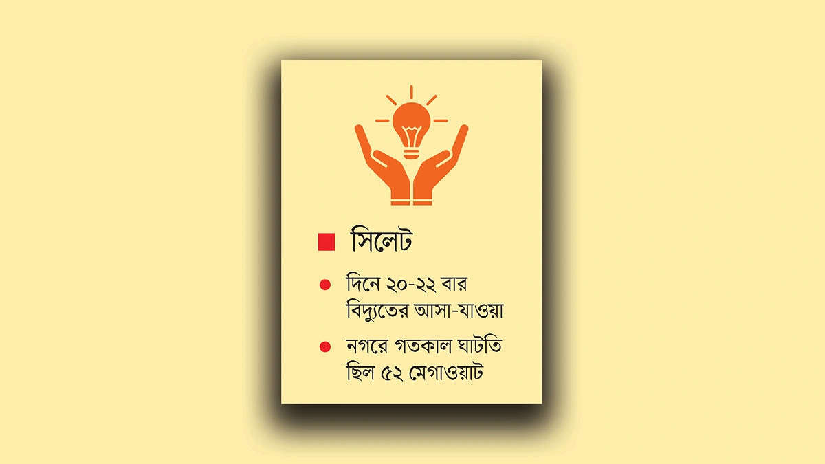 বিদ্যুতের ভোজবাজি নগরে অন্ধকার