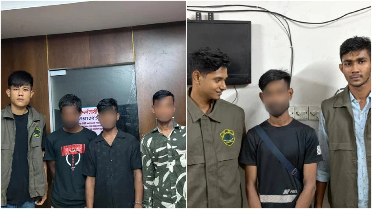 রাজধানীতে ছিনতাইয়ের চেষ্টাকালে গ্রেপ্তার ৪