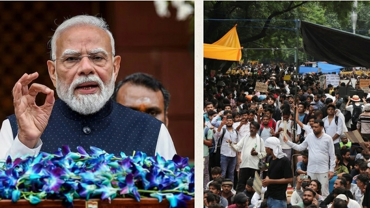 শিক্ষার্থীদের চাপের মুখে দ্রুত বিচারের আশ্বাস নরেন্দ্র মোদির