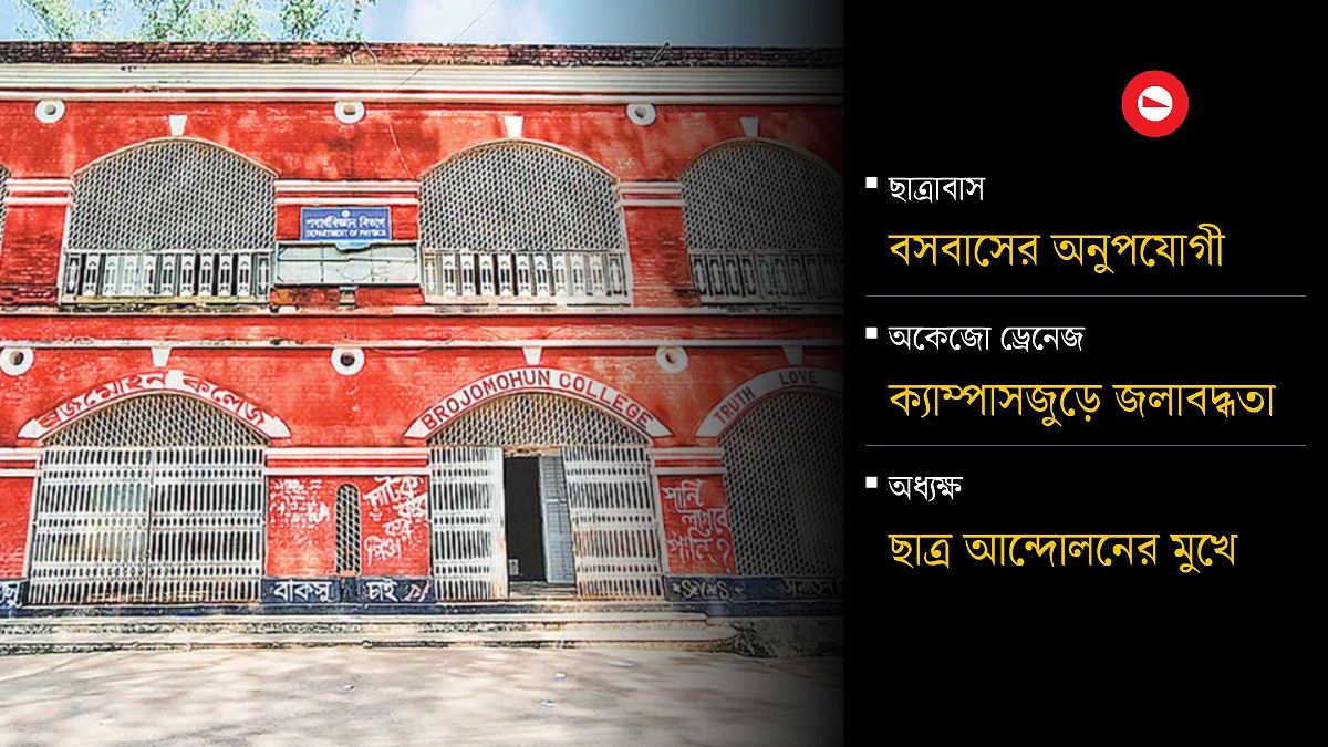 ব্রজমোহন কলেজের প্রয়োজন ১৫০ কোটি টাকা
