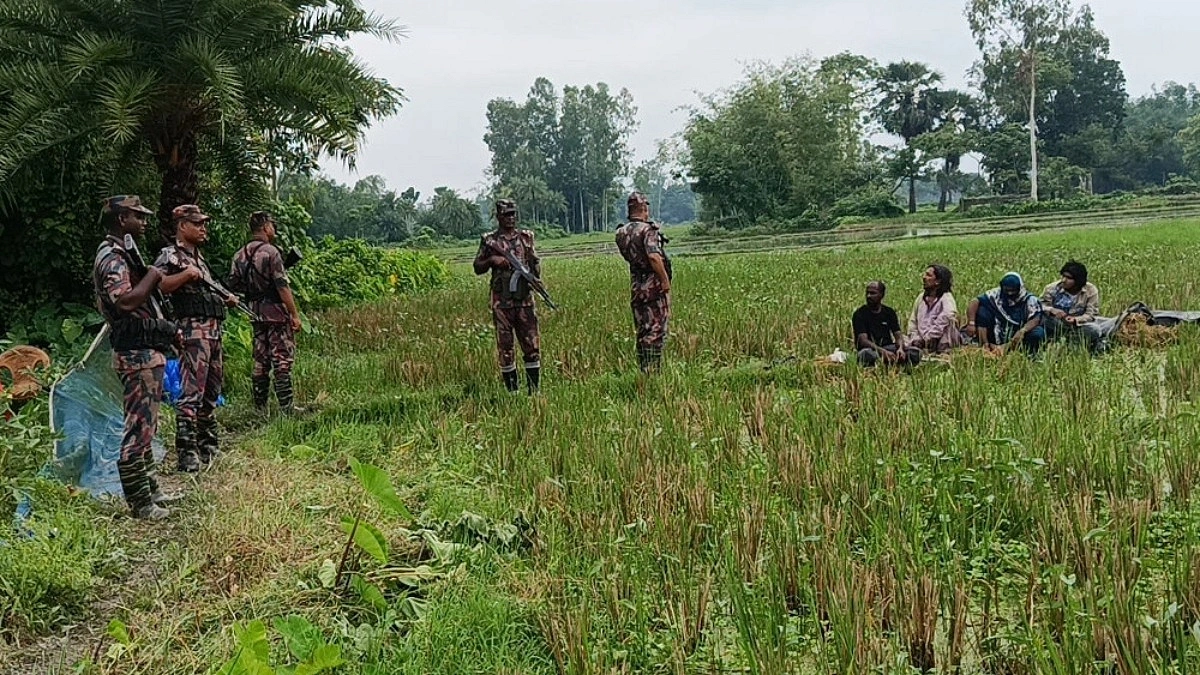 কারাভোগের পর পুশইনের চেষ্টা, শূন্যরেখায় ৪ বাংলাদেশি