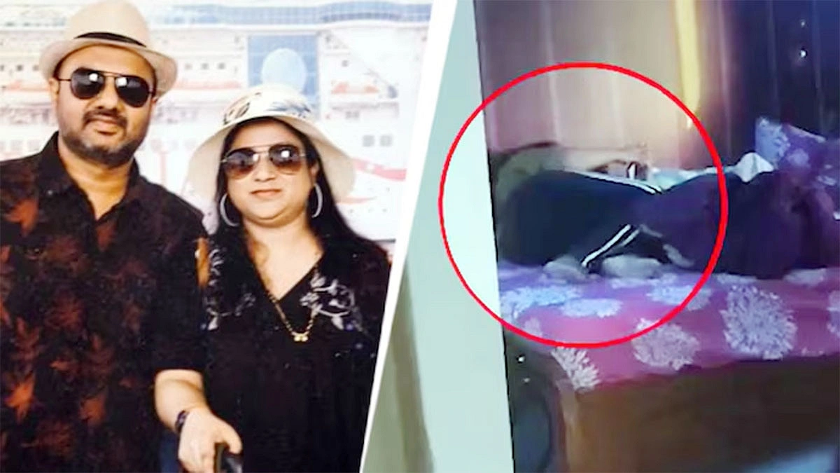 বিছানায় স্বামীর মরদেহ ও রক্তাক্ত সন্তান, পাশেই ফোনে মগ্ন স্ত্রী