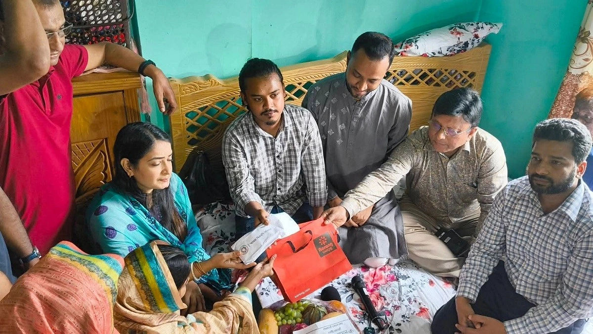 জুলাইযোদ্ধা সুজনের নবজাতক কন্যার জন্য প্রধানমন্ত্রীর উপহার