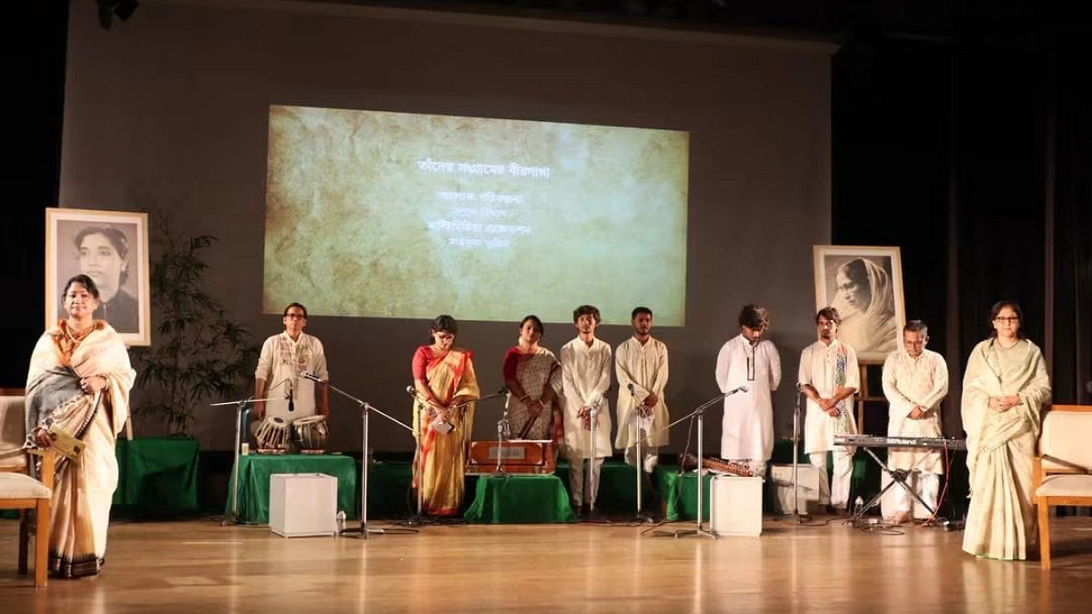 মুক্তিযুদ্ধ জাদুঘরে সুফিয়া কামাল ও জাহানারা ইমামকে স্মরণ
