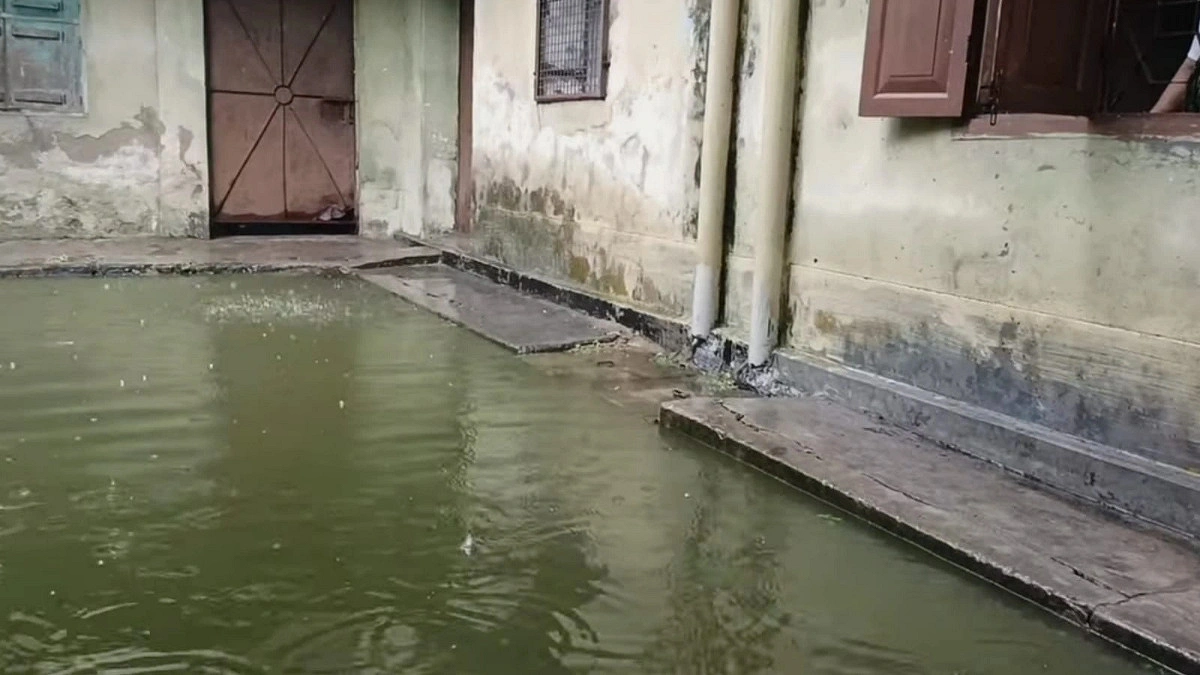 সান্তাহারে জলাবদ্ধতা, ড্রেনেজ ব্যবস্থা নিয়ে এলাকাবাসীর ক্ষোভ
