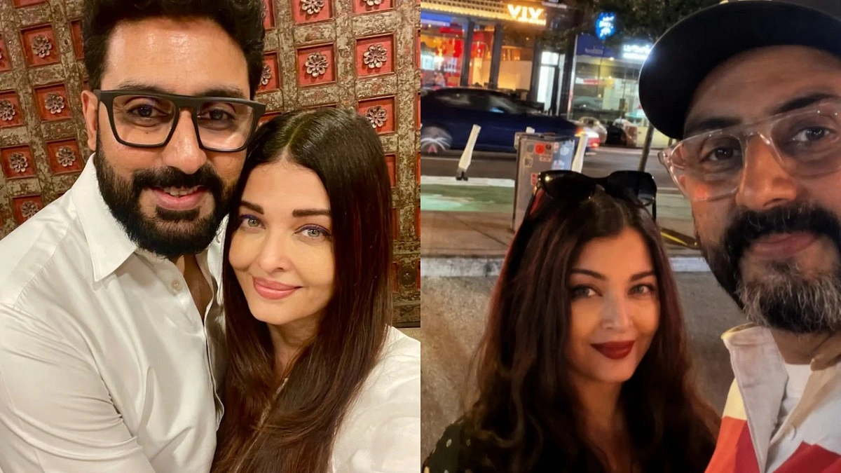 বিচ্ছেদের গুঞ্জনের মধ্যেই নিউ ইয়র্কে একসঙ্গে অভিষেক-ঐশ্বরিয়া