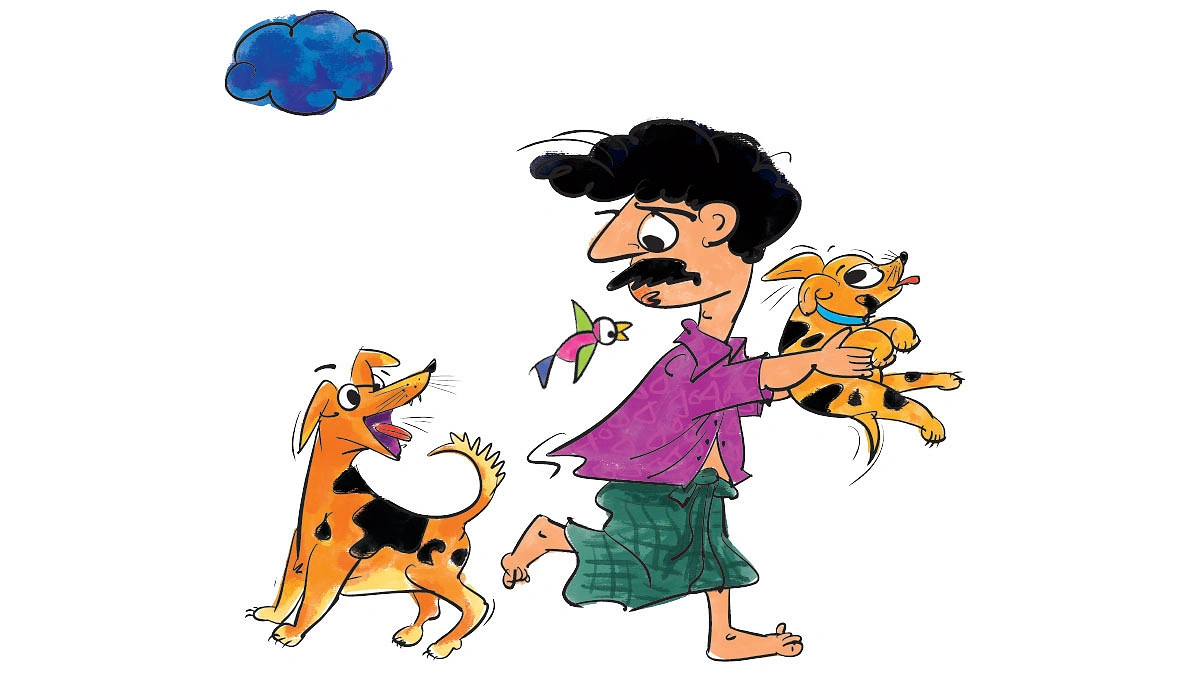 একটি কিউট কুকুরছানা