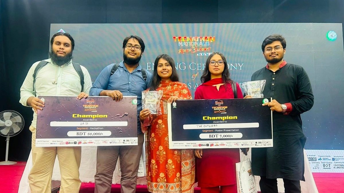 টেকাথন ন্যাশনালসে সাউথইস্ট ইউনিভার্সিটির ডাবল চ্যাম্পিয়ন