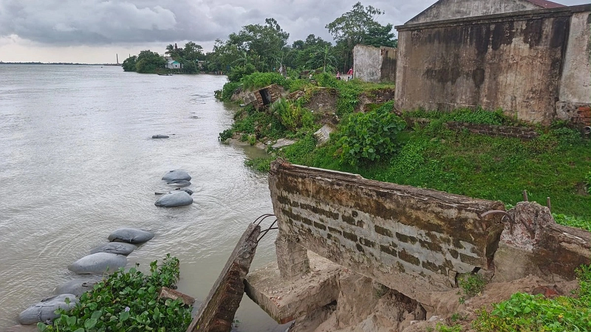 আগ্রাসী মেঘনা, ভাঙনের শিকার পানিশ্বর