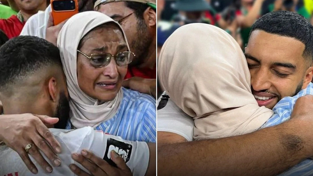 মরক্কোর খেলোয়াড়দের মায়েরা কি মাঠে আসবেন?