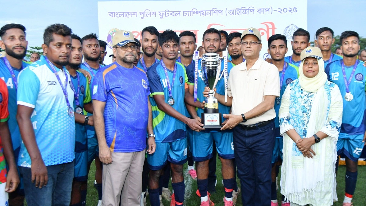 ক্রীড়া ক্ষেত্রে সাফল্যের স্বাক্ষর রাখতে চায় পুলিশ : আইজিপি