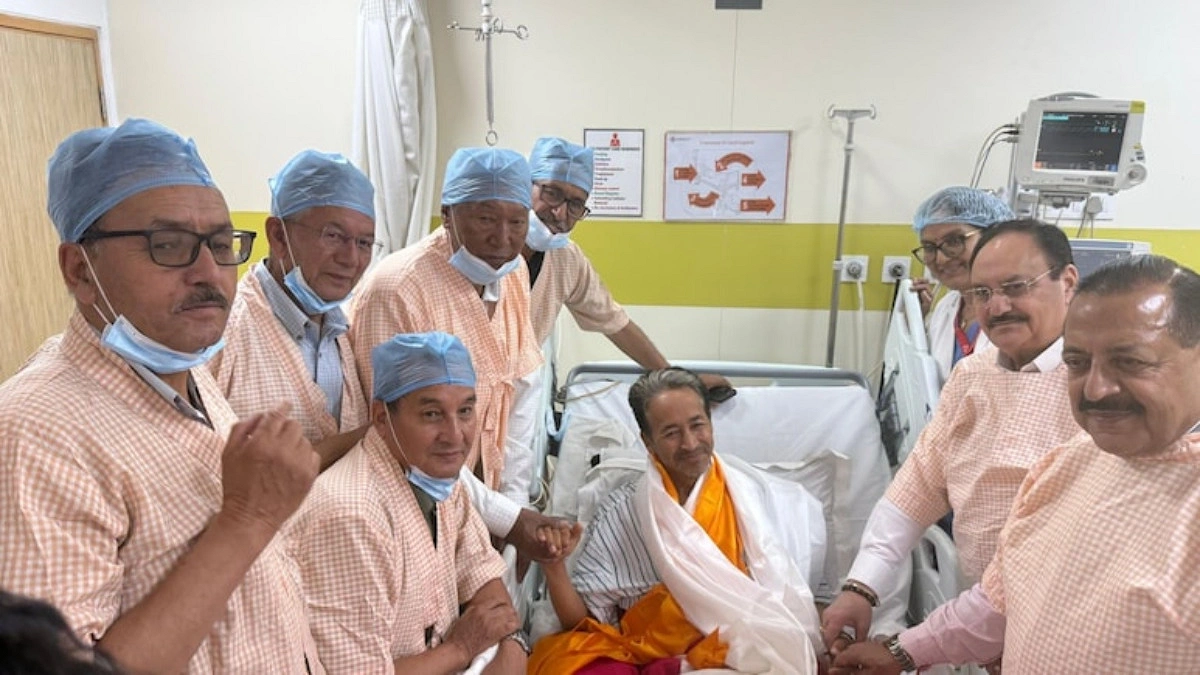 অনশন ভাঙলেন সোনম ওয়াংচুক