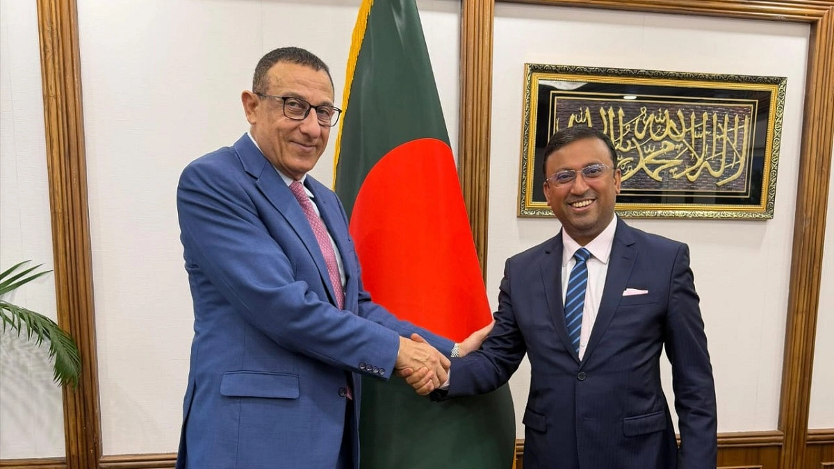 প্রধানমন্ত্রীর পররাষ্ট্র উপদেষ্টার সঙ্গে ফিলিস্তিন রাষ্ট্রদূতের বৈঠক