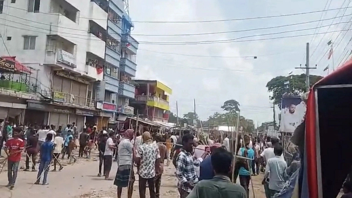 সরাইলে ৩ দিন ধরে সংঘর্ষ, প্রশাসকের মধ্যস্থতায় সমঝোতা