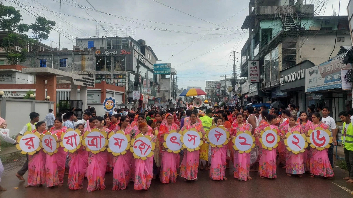 লক্ষ্মীপুরে বর্ণাঢ্য আয়োজনে রথযাত্রা উৎসব শুরু