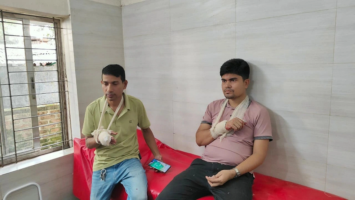 আসামি ধরতে গিয়ে হামলায় তিন পুলিশ সদস্যসহ আহত ৪