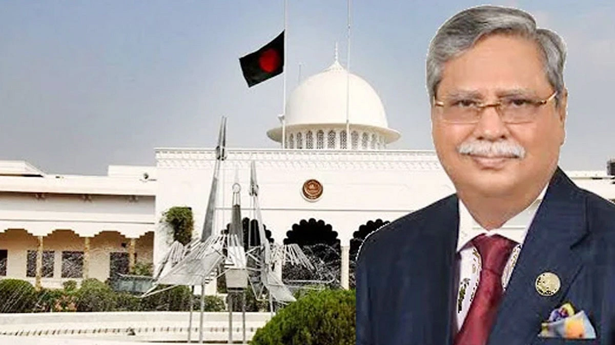 বঙ্গভবনের দরজা পেরিয়ে ‘অনিশ্চিত যাত্রায়’ সাহাবুদ্দিন