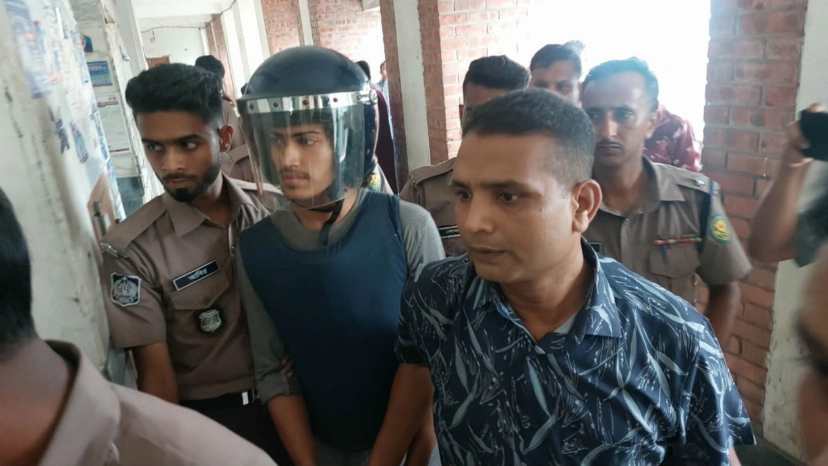 উগ্রবাদী সন্দেহে গ্রেপ্তার তাহসীন বললেন, ‘আমি সম্পূর্ণ নির্দোষ’