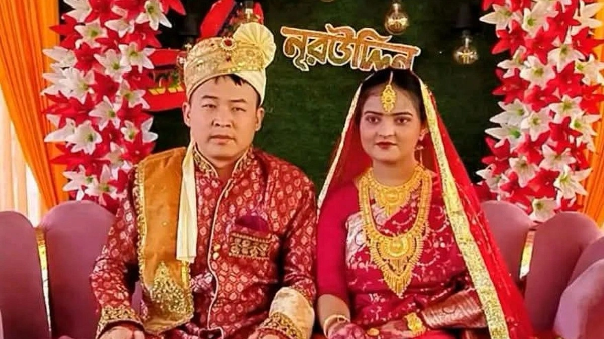 মোহনগঞ্জের লিজাকে বিয়ে করে ওয়্যাং সুলিন এখন নুর উদ্দিন