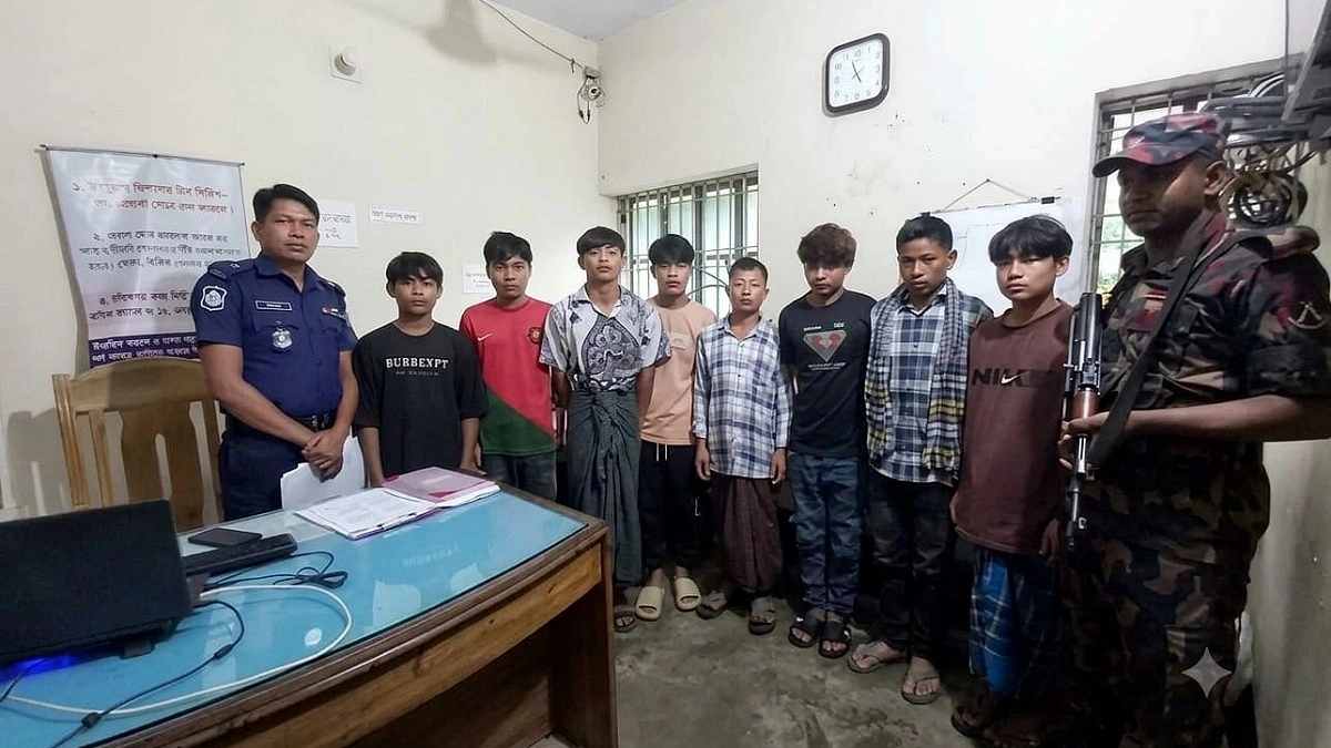 সীমান্তে অনুপ্রবেশ, মিয়ানমারের ৮ নাগরিক আটক
