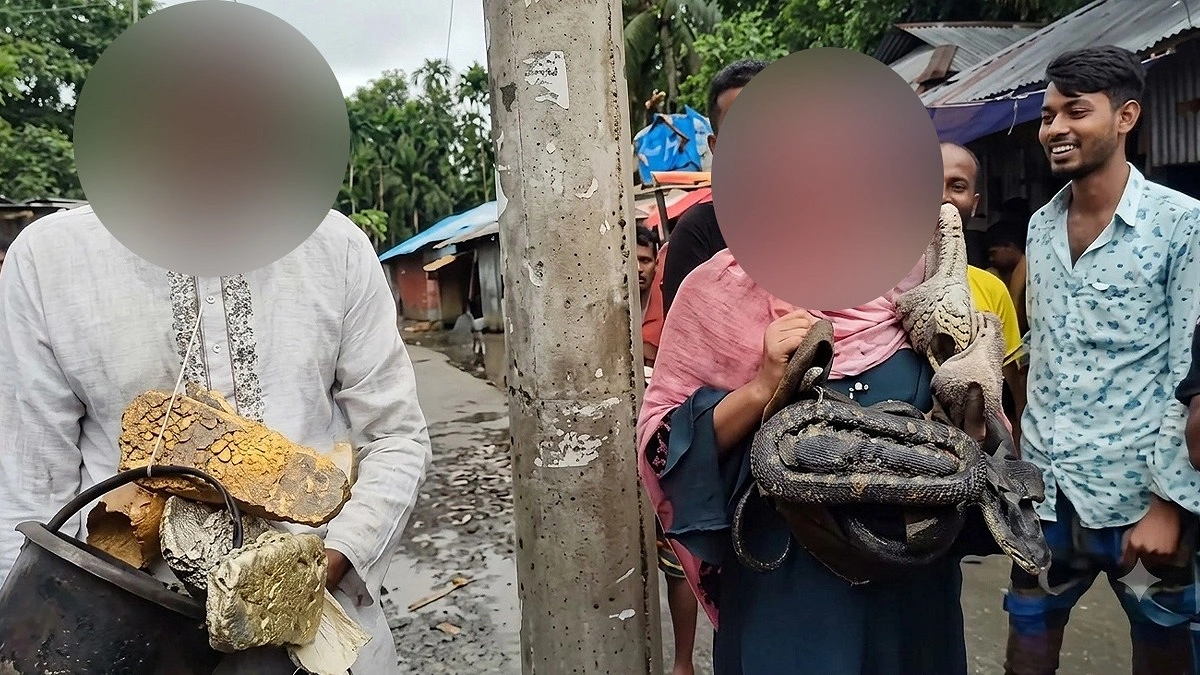 জুতার মালা পরিয়ে নারী-বৃদ্ধকে হেনস্তা, ভিডিও ভাইরালের পর গ্রেপ্তার ৪