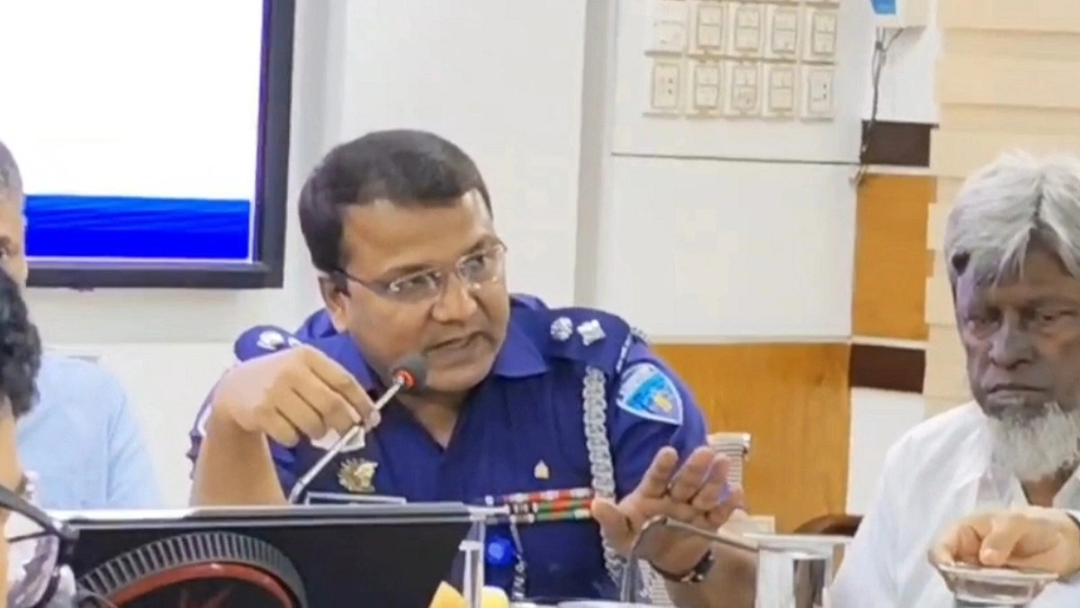 ‘আপনার বহু আগে আমি ছাত্রদল করেছি’ বক্তব্যের ব্যাখ্যা দিলেন এসপি