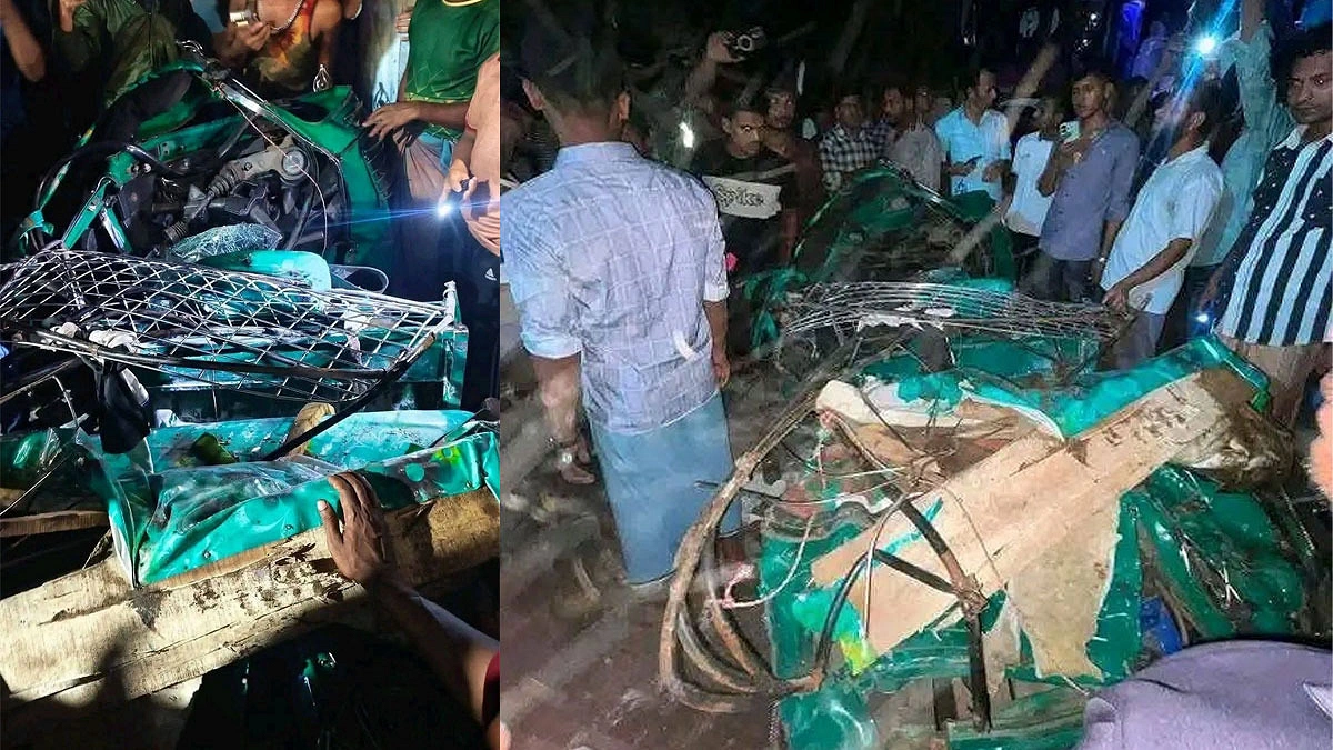 বাস নিয়ন্ত্রণ হারিয়ে চার গাড়িকে ধাক্কা, নিহত ২
