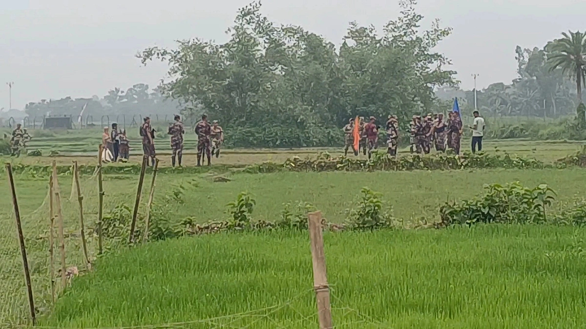 জয়পুরহাট সীমান্তে ৩ জনকে পুশইনের চেষ্টা ব্যর্থ করে দিল বিজিবি