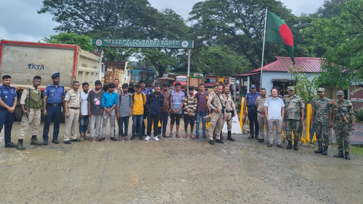 তামাবিল দিয়ে ভারত থেকে ফিরলেন ১০ বাংলাদেশি