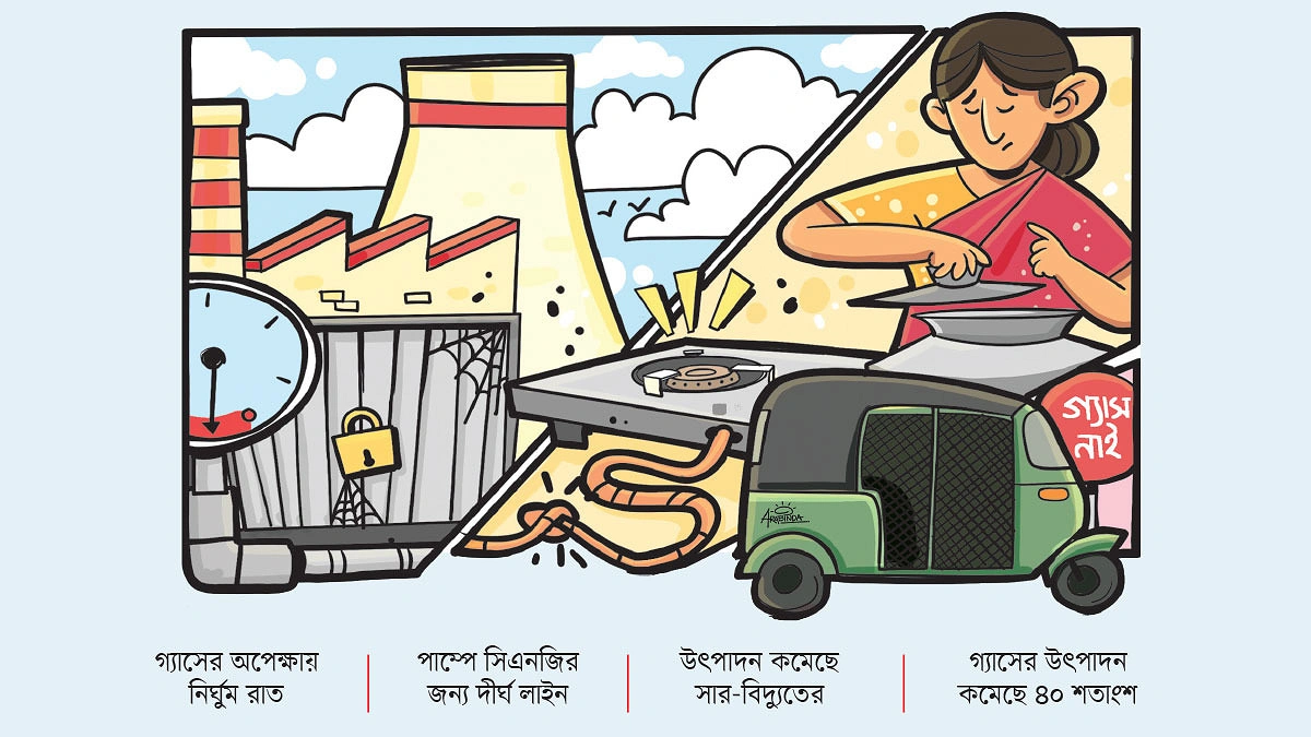 বাসাবাড়িতে নিখোঁজ, নেই গ্যাস স্টেশনেও