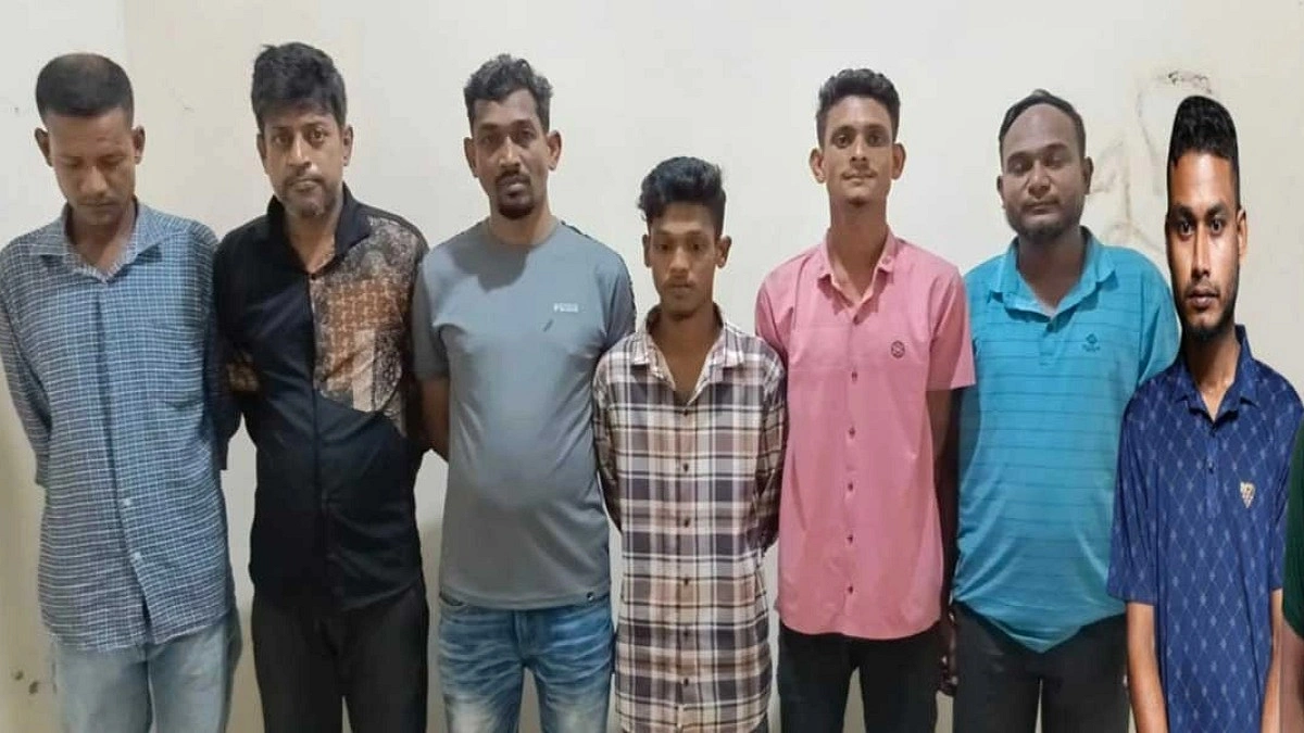 রাঙামাটিতে পুলিশের সাঁড়াশি অভিযান, গ্রেপ্তার ৮