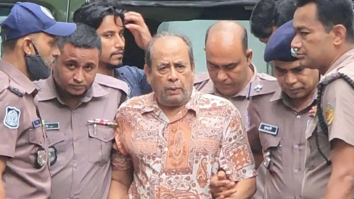 ট্রাইব্যুনালে হাজির সাবেক সেনা কর্মকর্তা মোজাফফর