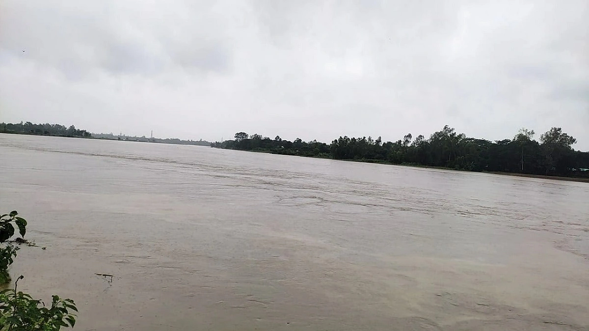 মাতামুহুরীর পানি বেড়ে নিম্নাঞ্চল প্লাবিত
