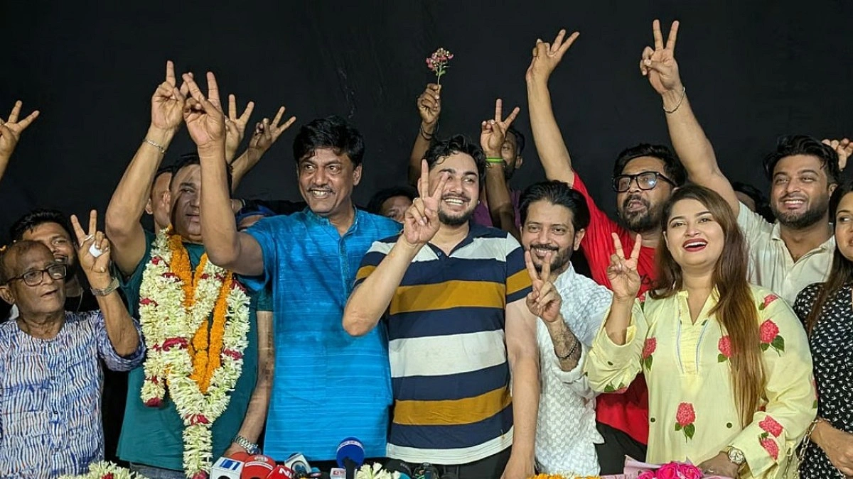 চলচ্চিত্র শিল্পী সমিতির নেতৃত্বে শিবা সানু-জয় চৌধুরী