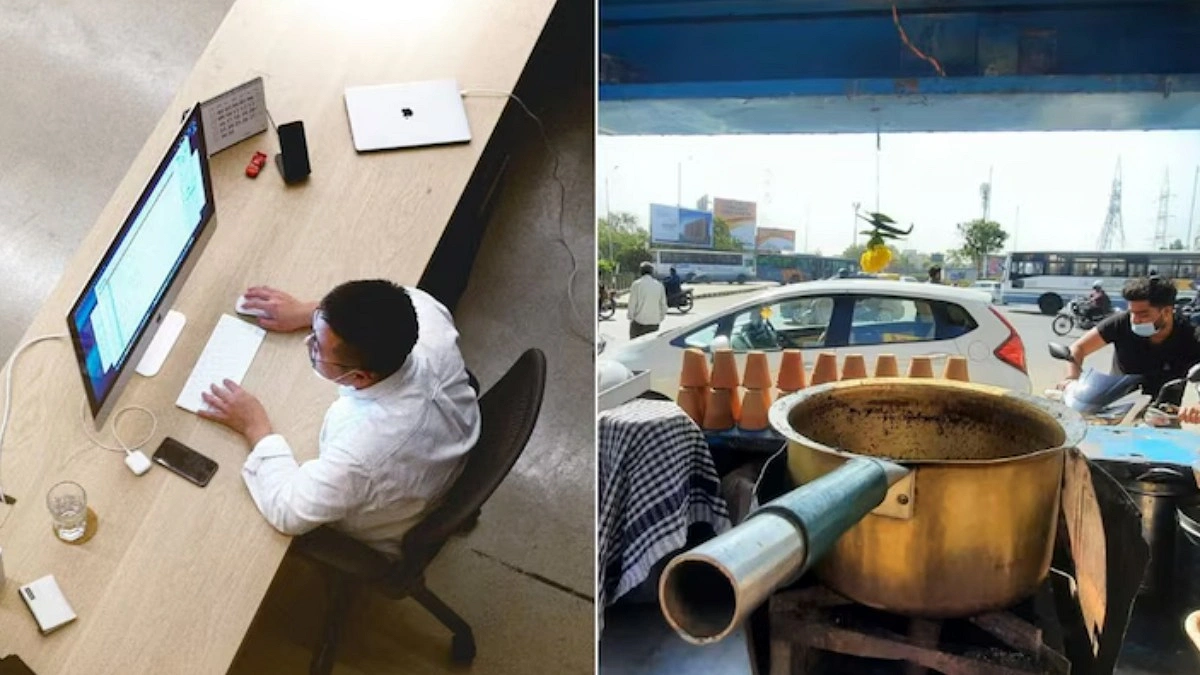 চাকরি ছেড়ে চায়ের দোকান খুলে মাসে আয় লাখ টাকা