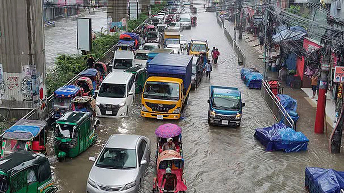 পানিবন্দি সারা দিন ভোগান্তি চূড়ান্ত