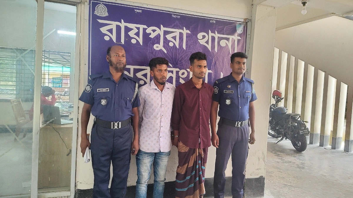 রায়পুরায় স্কুলছাত্রীকে সংঘবদ্ধ ধর্ষণের মামলা, গ্রেপ্তার প্রধান দুই আসামি