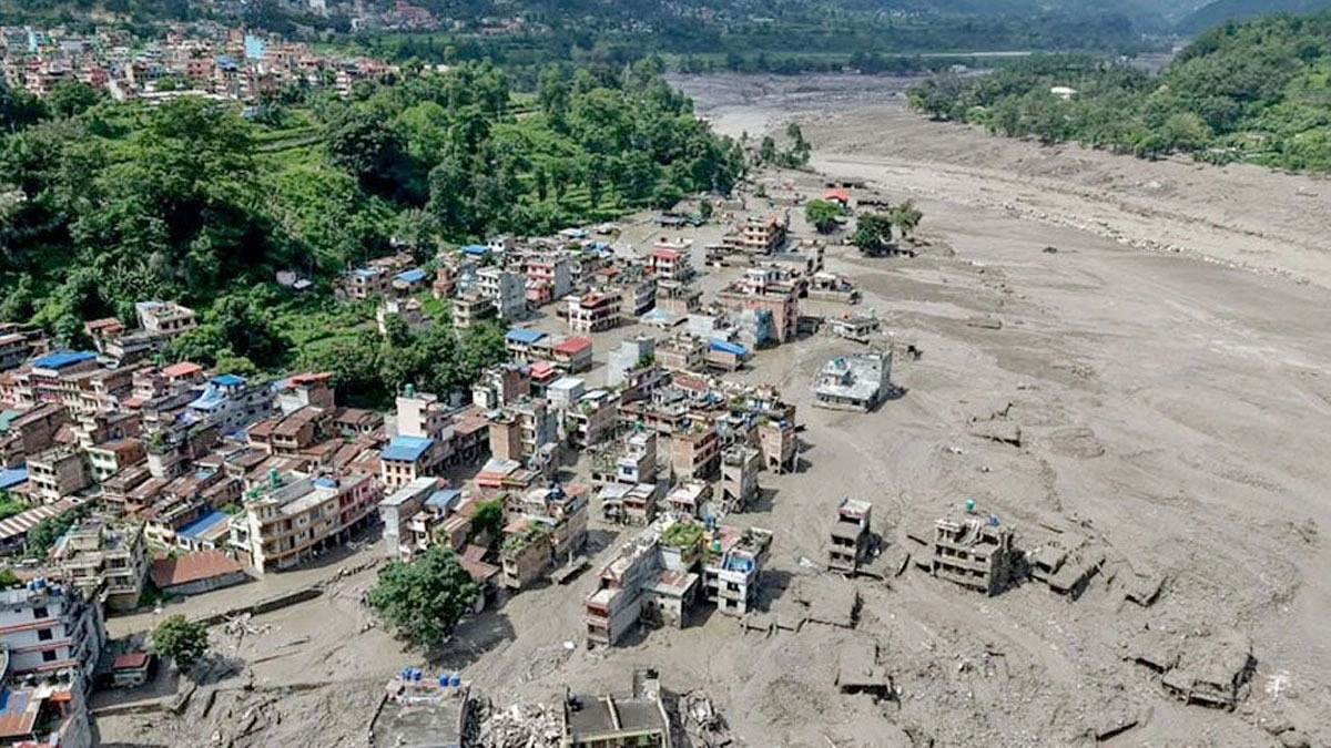 নেপালে আবারও আকস্মিক বন্যার শঙ্কা, সতর্কতা জারি