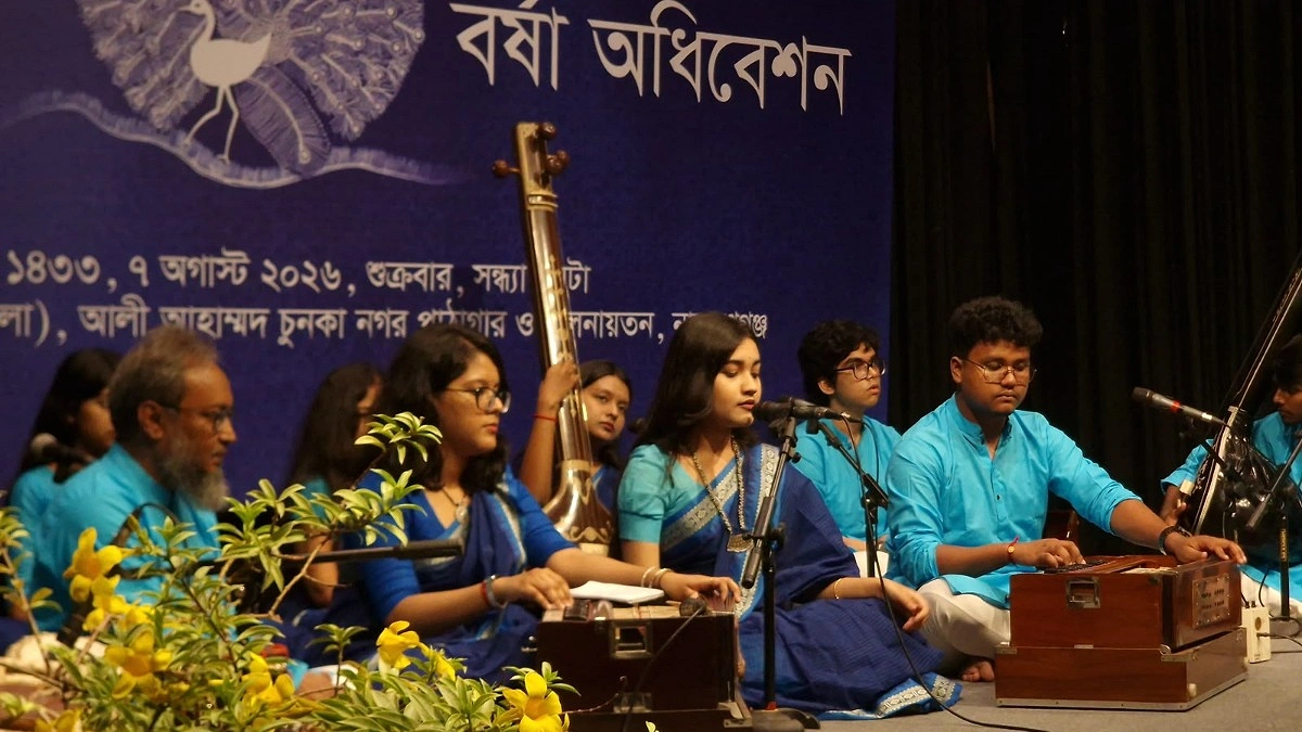 বর্ষার আবাহনে লক্ষ্যাপারের ‘বর্ষা অধিবেশন’