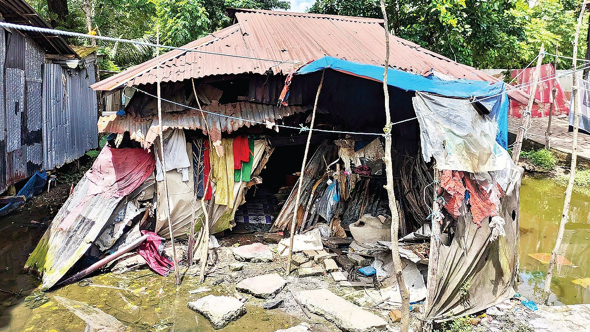 অন্ধকার খুপরিতেই কেটে যাচ্ছে সালেহার জীবন