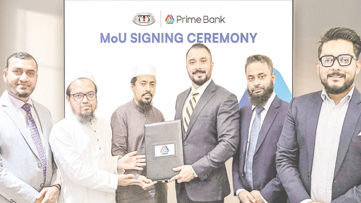 প্রাইম ব্যাংক ও তিজারাহ অটোমোবাইলসের চুক্তি