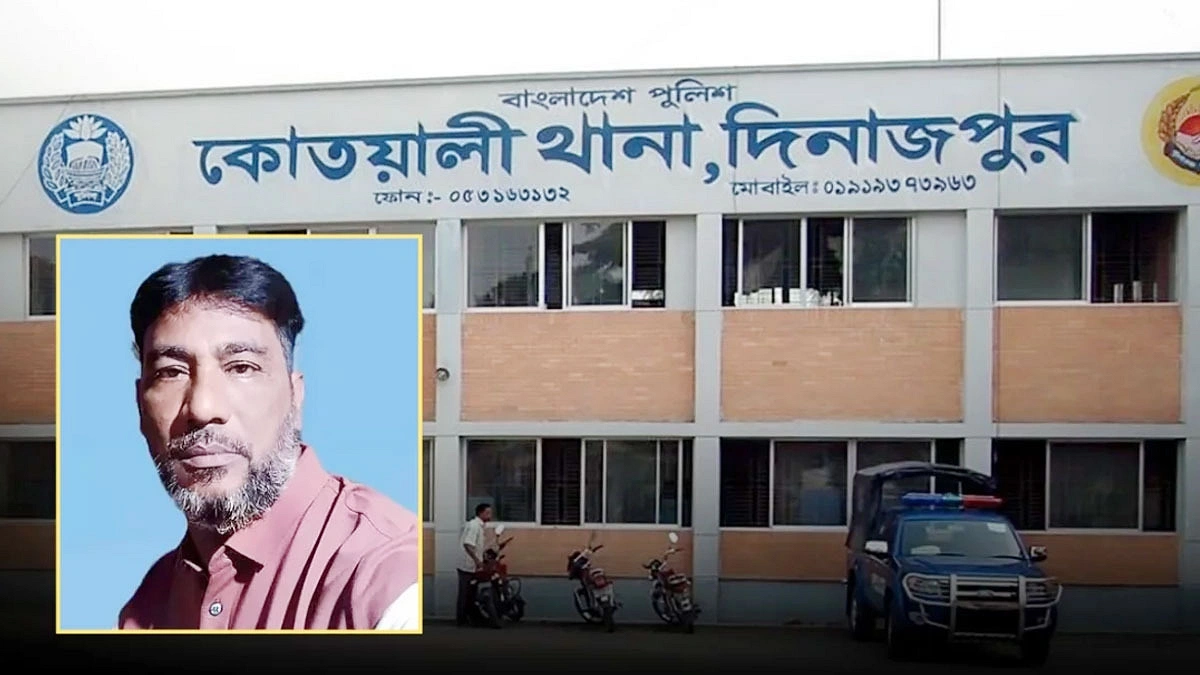 থানায় সিআইডি কর্তাকে থাপ্পড় কৃষক দল নেতার