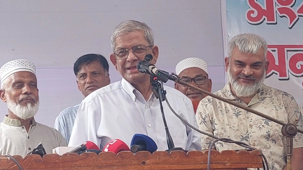 ধর্মের নামে মানুষকে বিভ্রান্ত করা ঠিক নয় : মির্জা ফখরুল