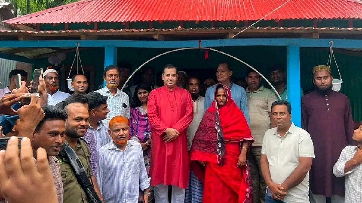 নান্দাইলে ৩৬ পরিবার পেল নতুন ঠিকানা