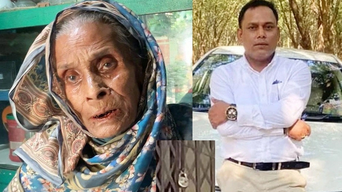 ভরণপোষণ না দিয়ে মাকে বাড়িছাড়া করার অভিযোগ প্রবাসী ছেলের বিরুদ্ধে