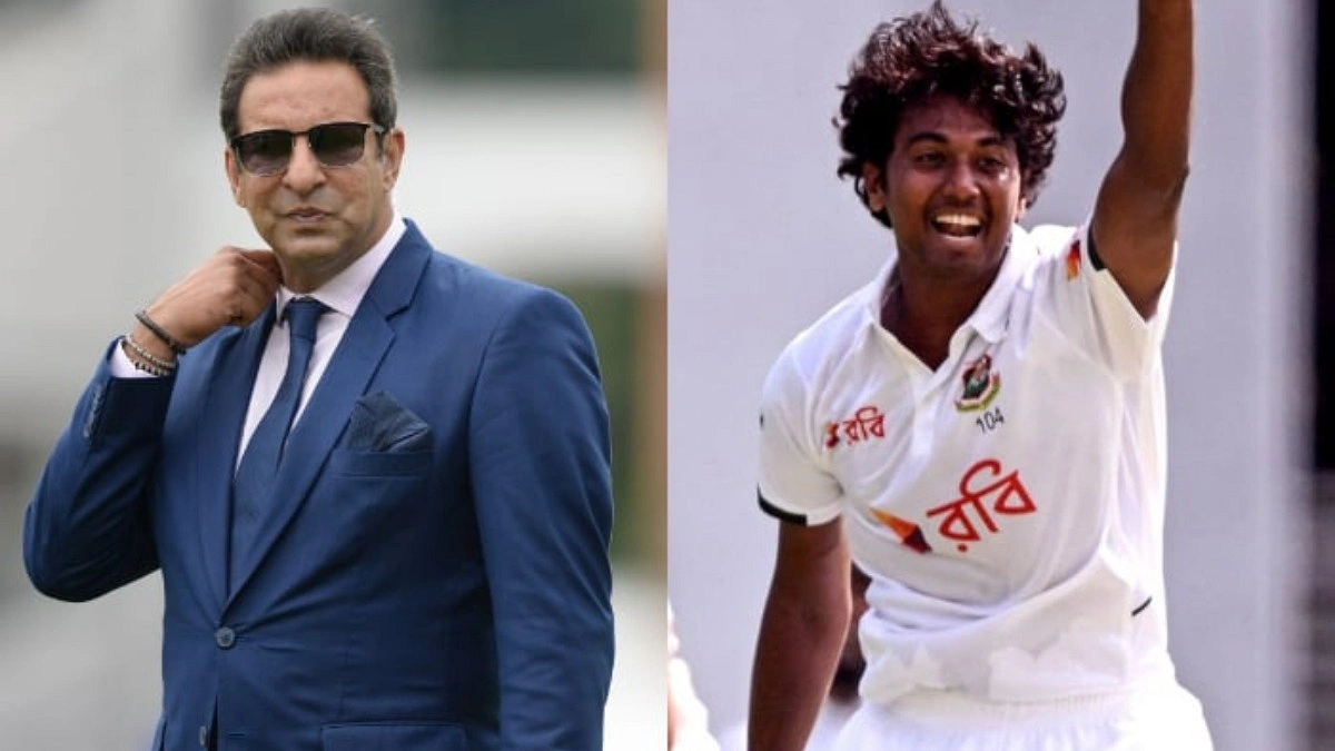 হাসানের বোলিংয়ে মুগ্ধ ওয়াসিম আকরাম