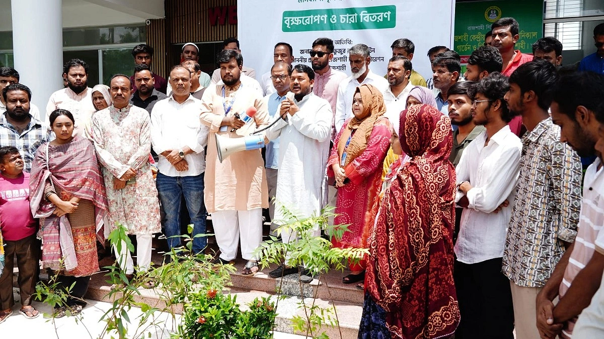 দুই বছরের মধ্যেই আরও সবুজ হবে রাজশাহী : রাসিক প্রশাসক