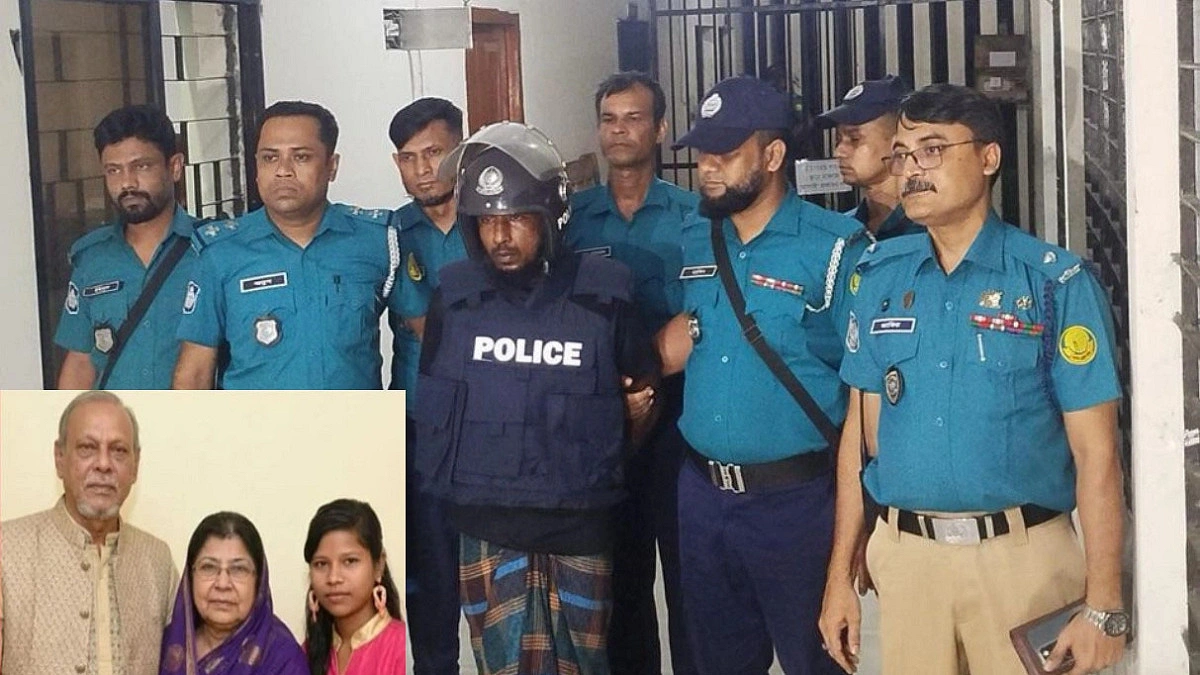সিলেটে দম্পতি ও গৃহকর্মী হত্যা: চারদিনের রিমান্ডে বাবুল
