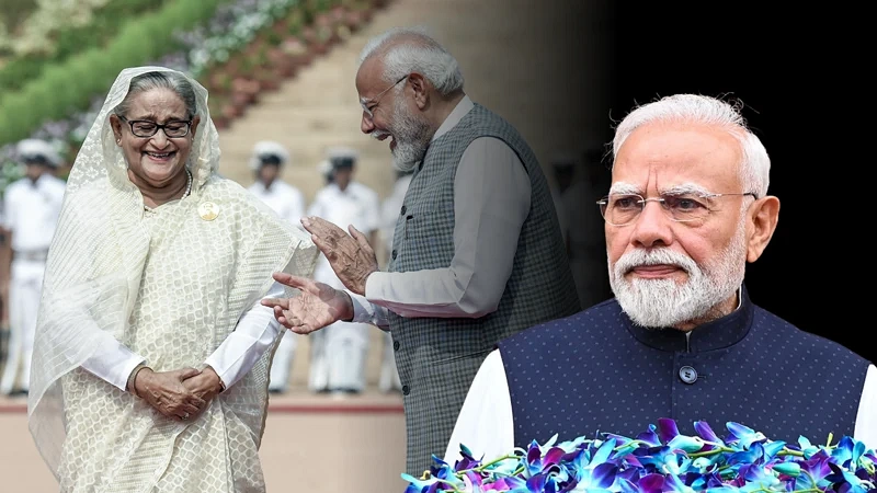 ভারত-বাংলাদেশ কূটনৈতিক সম্পর্কে অস্বস্তির একটা বড় কারণ মনে করা হচ্ছে শেখ হাসিনাকে, প্রতীকী ছবি