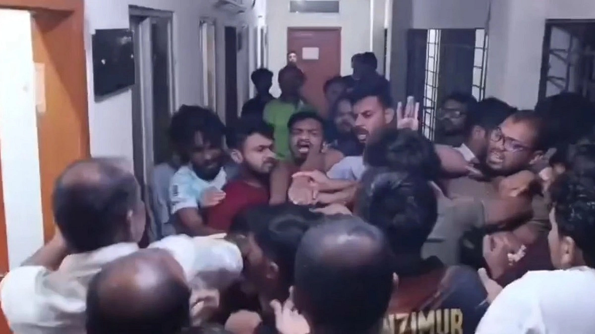 গণঅভ্যুত্থান দিবসে নিম্নমানের খাবার, গোবিপ্রবিতে সংঘর্ষ